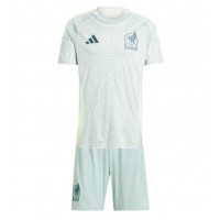 Camiseta México Segunda Equipación Replica Copa America 2024 para niños mangas cortas (+ Pantalones cortos)